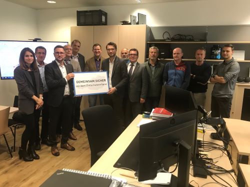 Zivilschutzverband und Bedienstete des BK