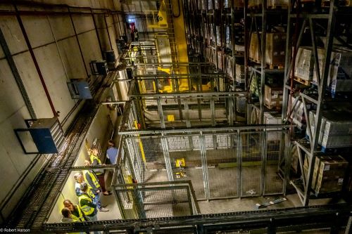 Gäste bei der Führung