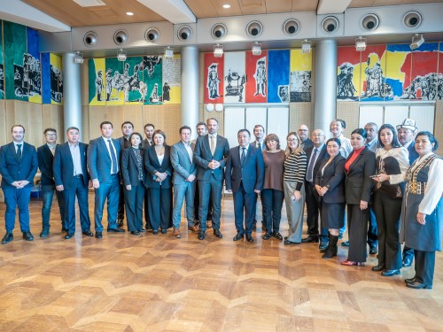 Kirgisische Delegation mit stellvertretendem Direktor Bundeskriminalamt