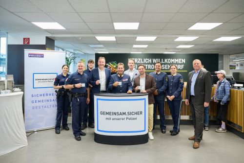 Erneuerung der Sicherheitspartnerschaft mit METRO Österreich © BMI/K. Schober