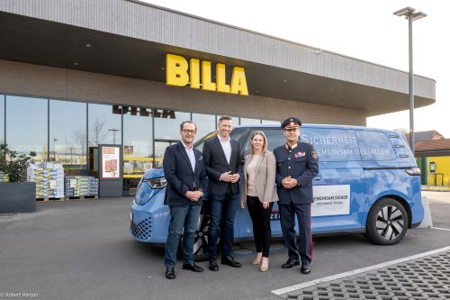 v.l.n.r. Robert Nagele, Marcus Schober, Cornelia Sucher, Michael Takacs