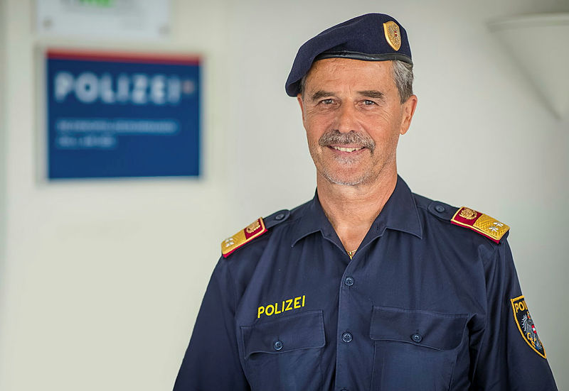 Portrait von Bezirkspolizeikommandant Kurt Möschl